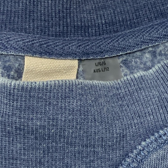 Roxy Blue Sweater, Size L - Picture 3 of 3